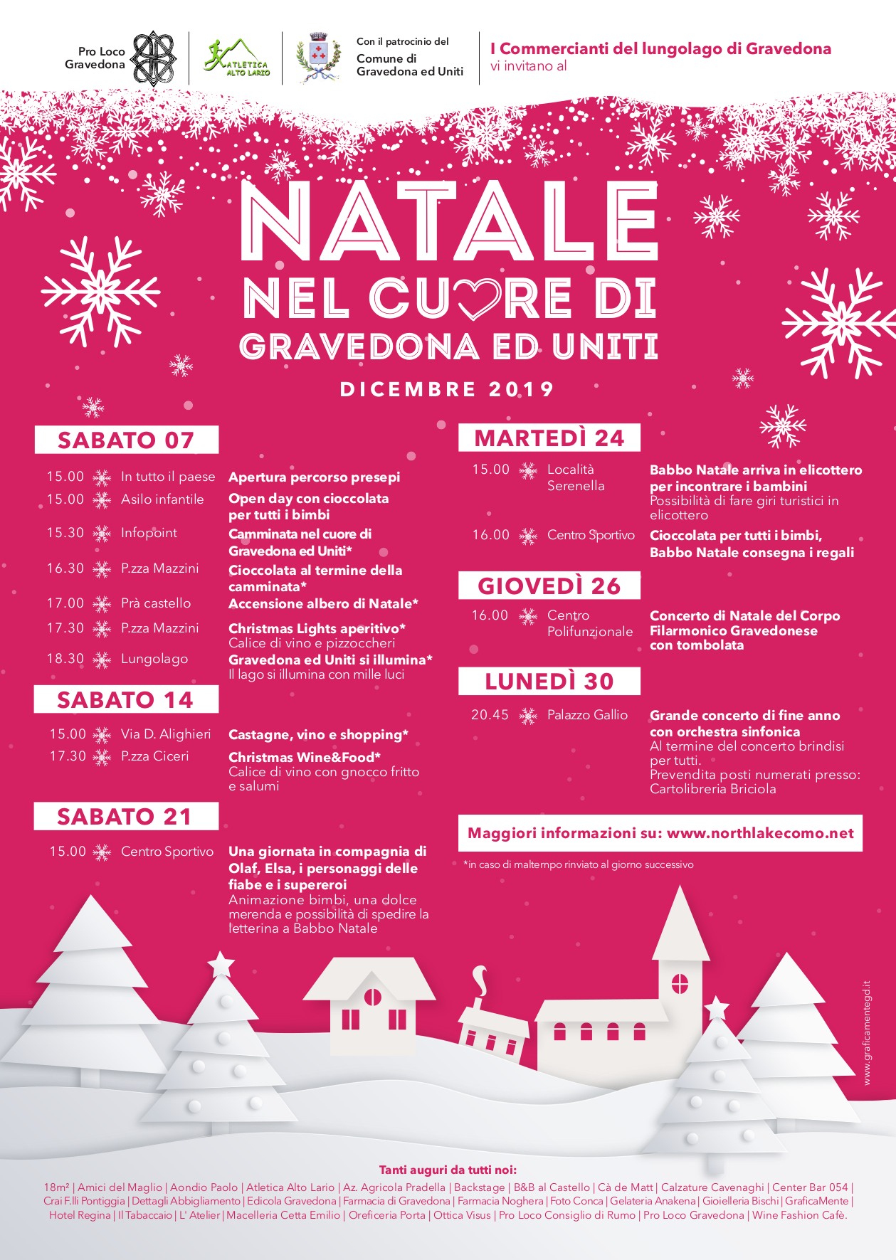 Natale nel cuore di Gravedona ed Uniti