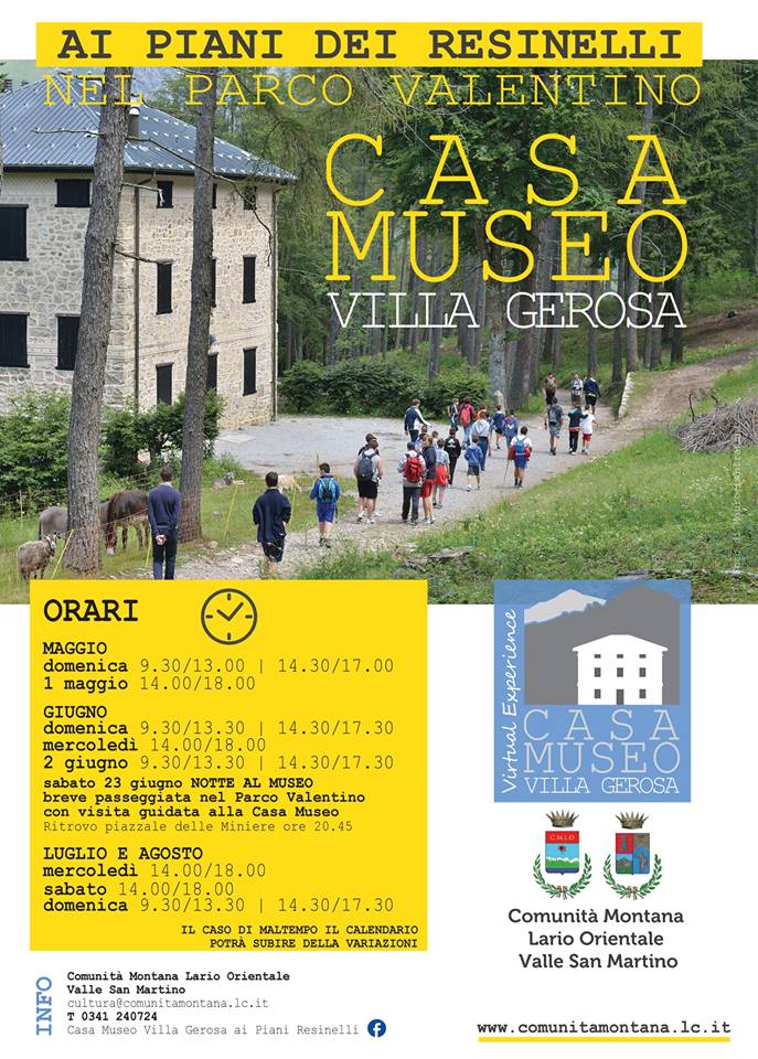 Aperta la nuova stagione alla Casa Museo Villa Gerosa